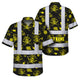 Yellow Skull Boat Hi-Vis Hawaiian Shirt