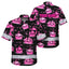Pink Neon Boat Hi-Vis Hawaiian Shirt