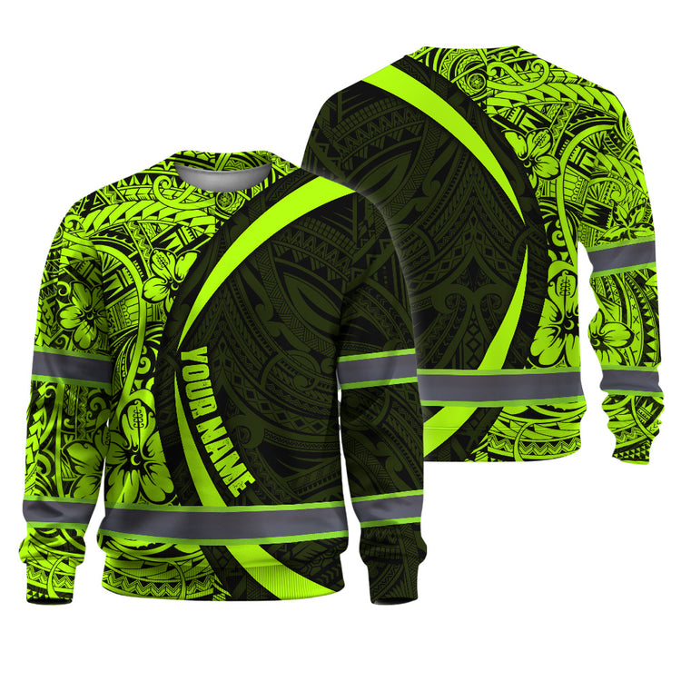 Hi Vis Long Sleeve Shirt Reflective Tapes Hi-Vis Long Sleeve Shirt