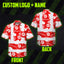 Red White Hi-Vis Hawaiian Shirt