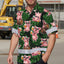 Funny Pig Beer Hi-Vis Hawaiian Shirt