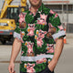 Funny Pig Beer Hi-Vis Hawaiian Shirt