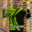 Hi Vis Hoodie Reflective Tapes Hi-Vis Hoodie