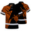 Hi Vis Polo Shirt  Reflective Tapes Orange Neon Turtle Hawaii Hi-Vis Polo Shirt