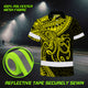 Yellow Neon Hawaii Octopus Custom Hi-Vis Polo Shirt