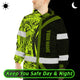 Hi Vis Jacket Waterproof And Windproof Reflective Tapes Hi-Vis Waterproof Jacket