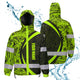 Hi Vis Jacket Waterproof And Windproof Reflective Tapes Hi-Vis Waterproof Jacket