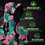 Hi Vis Jacket Waterproof And Windproof Reflective Tapes Pink Flamingo Flower Hawaiian Hi-Vis Waterproof Jacket