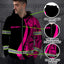Pink Neon Hawaii Hi-Vis Zip Hoodie