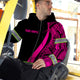 Pink Neon Hawaii Hi-Vis Zip Hoodie