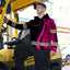 Pink Neon Hawaii Hi-Vis Zip Hoodie