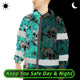 Reflective Hi Vis Mint Neon Jacket Waterproof And Windproof - Hi-Vis Waterproof Jacket