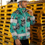 Reflective Hi Vis Mint Neon Jacket Waterproof And Windproof - Hi-Vis Waterproof Jacket