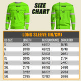 Hi Vis Long Sleeve Shirt Shirt Reflective Tapes Pink Flower Hawaiian Polynesian Tribal Custom Name Safety Workwear For Workers, Runners, Cyclists