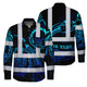 Hi Vis FR Button Long Sleeves Reflective Tapes Gradient Turtle Hi-Vis Work Shirt