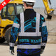 Hi Vis FR Button Long Sleeves Reflective Tapes Gradient Turtle Hi-Vis Work Shirt