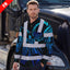 Hi Vis FR Button Long Sleeves Reflective Tapes Gradient Turtle Hi-Vis Work Shirt