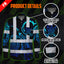 Hi Vis FR Button Long Sleeves Reflective Tapes Gradient Turtle Hi-Vis Work Shirt