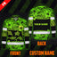 Hi Vis FR Button Long Sleeves Reflective Tapes Green Neon Hi-Vis Work Shirt