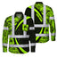 Hi Vis FR Button Long Sleeves Reflective Tapes Hi-Vis Work Shirt