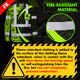 Hi Vis FR Button Long Sleeves Reflective Tapes Hi-Vis Work Shirt