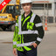 Hi Vis FR Button Long Sleeves Reflective Tapes Hi-Vis Work Shirt