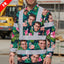 Hi Vis FR Button Long Sleeves Reflective Tapes Pink And Green 2 Hi-Vis Work Shirt