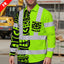 Hi Vis FR Button Long Sleeves Reflective Tapes TiKi Hi-Vis Work Shirt