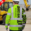 Hi Vis FR Button Long Sleeves Reflective Tapes TiKi Hi-Vis Work Shirt