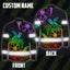 Hi Vis Hawaiian Long Sleeve Shirt Reflective Tape Rainbow Turtle Sea Hi-Vis Long Sleeve Shirt
