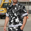 Camo Fishing Outdoor Safety For Fisherman, Workers, Runners, Cyclists Hi-Vis Hawaiian Shirt