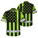 Camo Flag Hi-Vis Hawaiian Shirt