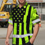 Camo Flag Hi-Vis Hawaiian Shirt