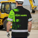 Reflective, Eagles US Flag Hi-Vis Hawaiian Shirt