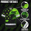 Reflective, Eagles US Flag Hi-Vis Hawaiian Shirt