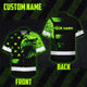 Reflective, Eagles US Flag Hi-Vis Hawaiian Shirt
