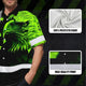 Reflective, Eagles US Flag Hi-Vis Hawaiian Shirt