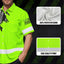 Featuring Green Scratch US Flag And Personalized Name For Patriotism Hi-Vis Hawaiian Shirt