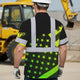 Gradient USA Flag Hi-Vis Hawaiian Shirt