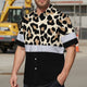 Leopard Safety Hi-Vis Hawaiian Shirt