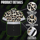 Leopard Safety Hi-Vis Hawaiian Shirt