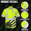 Lime US Flag Paint Hi-Vis Hawaiian Shirt