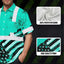 Mint US Flag Paint Hi-Vis Hawaiian Shirt