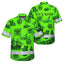 Black Skull Boat Hi-Vis Hawaiian Shirt