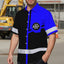Blue Neon Uniform Hi-Vis Hawaiian Shirt