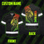 Gradient Green Orange Hi-Vis Hawaiian Shirt