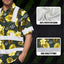 Green And Yellow Flowers Hi-Vis Hawaiian Shirt