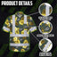 Green And Yellow Flowers Hi-Vis Hawaiian Shirt