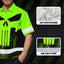 Green Excavator Operator Hi-Vis Hawaiian Shirt