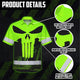 Green Excavator Operator Hi-Vis Hawaiian Shirt